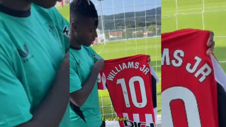 Nico Williams hereda el icónico número 10 de Iker Muniain en el Athletic Club